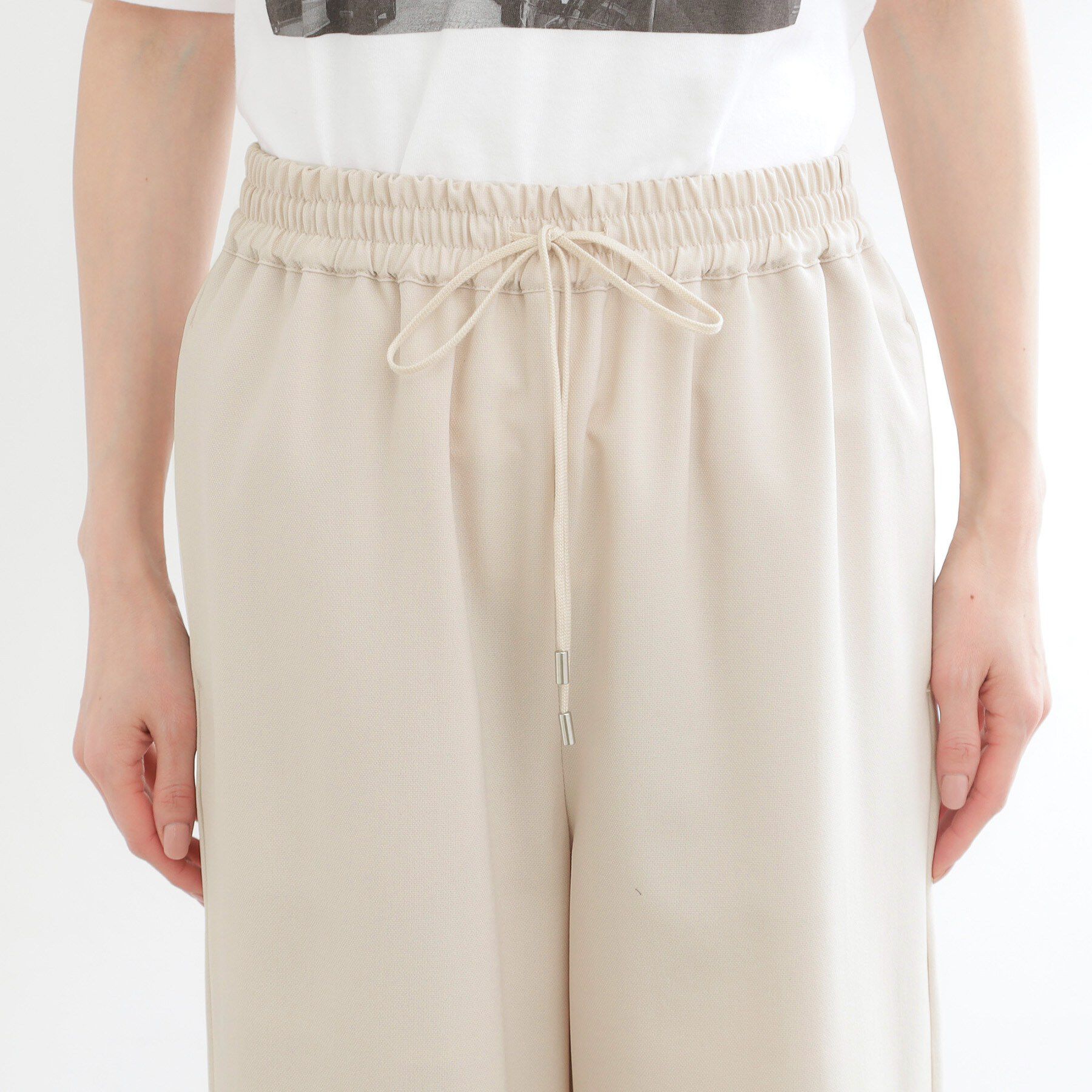 Reflect「【単品使い◎】ペプラムベスト＋リラクシーパンツセット」|スーツ|