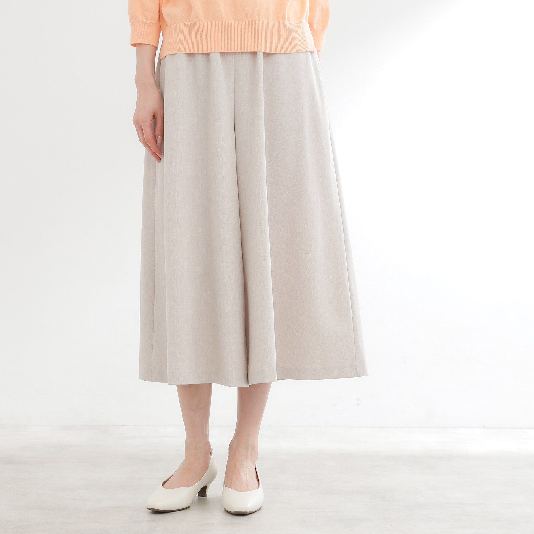 Reflect「【ウエスト総ゴム】リラクシーフレアスカーチョ」|その他|