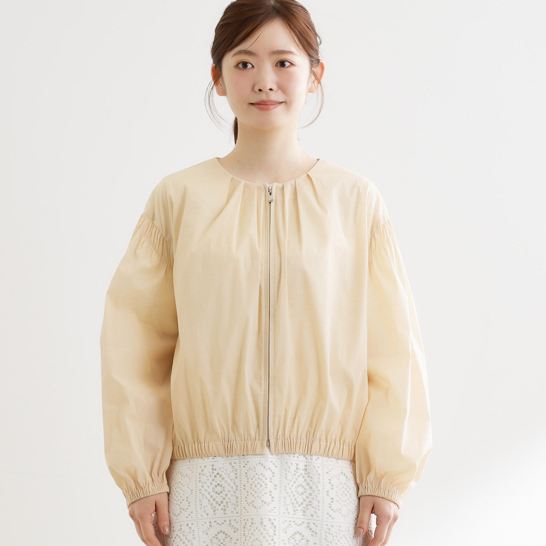 Reflect「フロントファスナーシアーブルゾン」|ブルゾン・スタジャン|