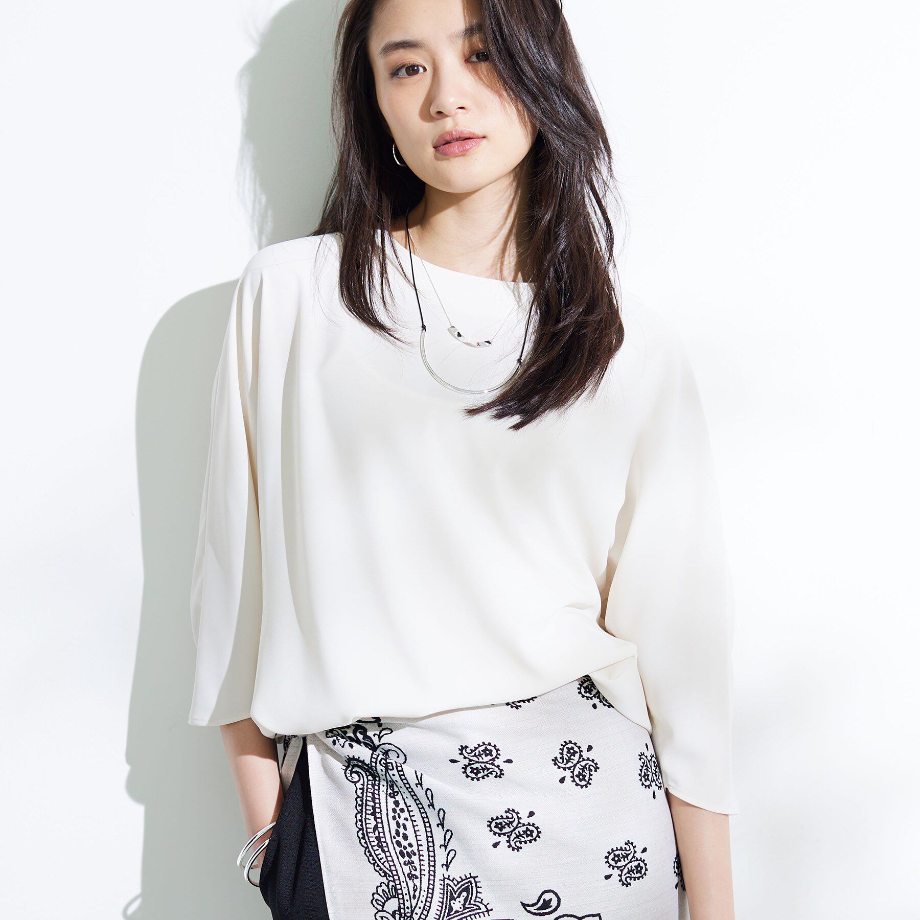 INDIVI「【さらに軽く軽快！／着る日傘】ドルマントップス」|シャツ・ブラウス|