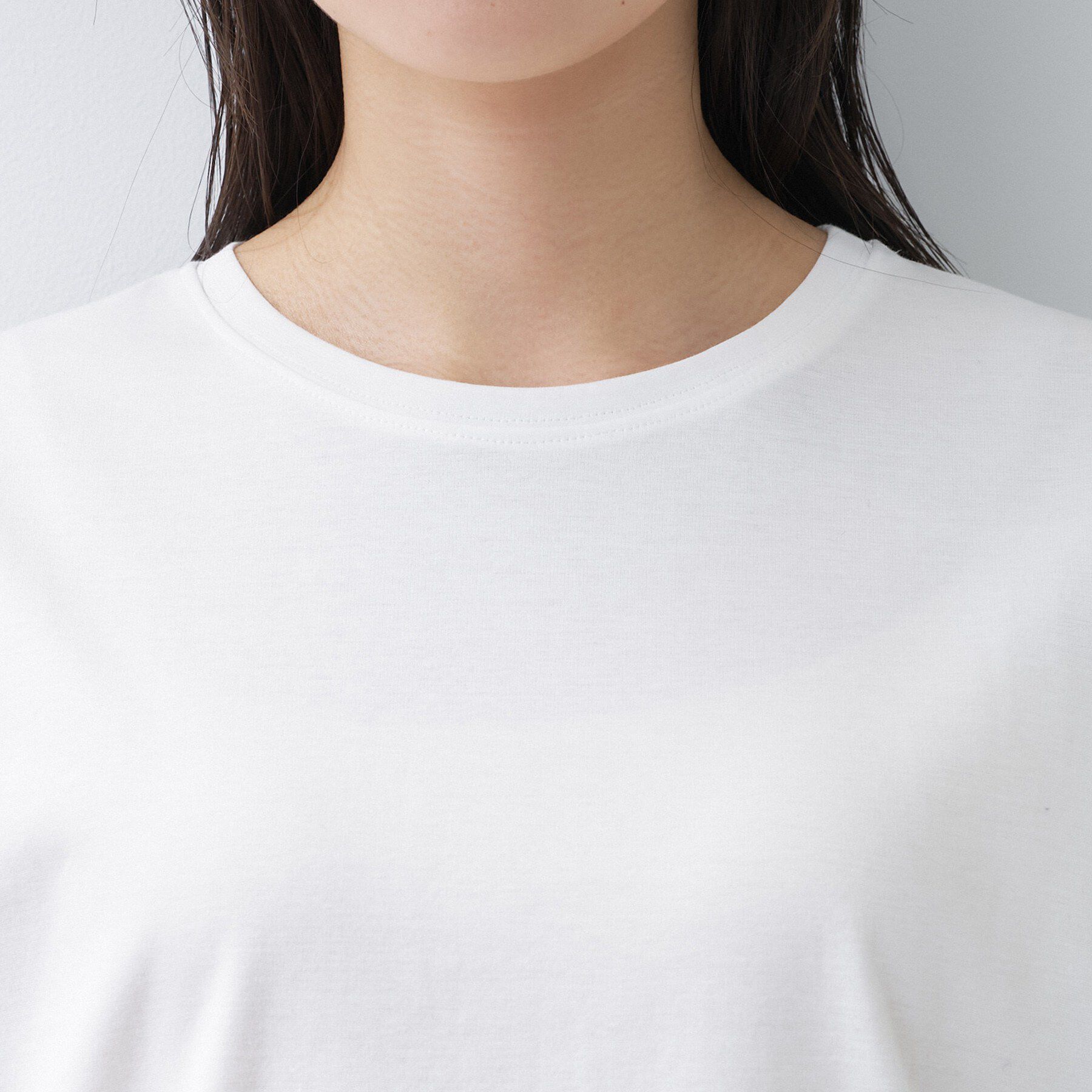 INDIVI「【汗ジミ防止／褒められTシャツ】上品カジュアル！ドルマンTシャツ」|Tシャツ・カットソー|