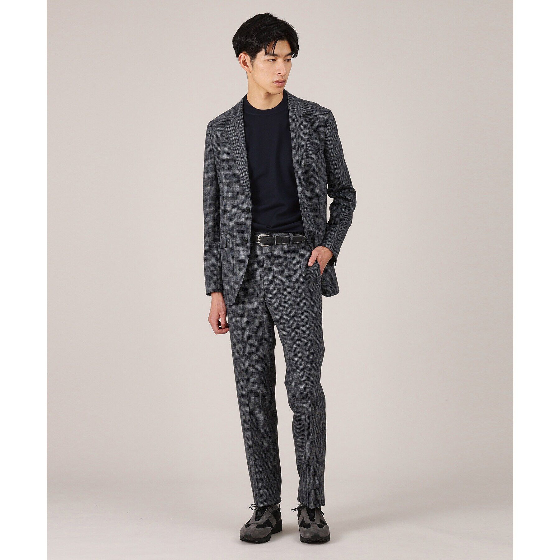 TAKEO KIKUCHI「【Made in JAPAN】ONOFF対応 スクラッチレザー ベルト」|ベルト|