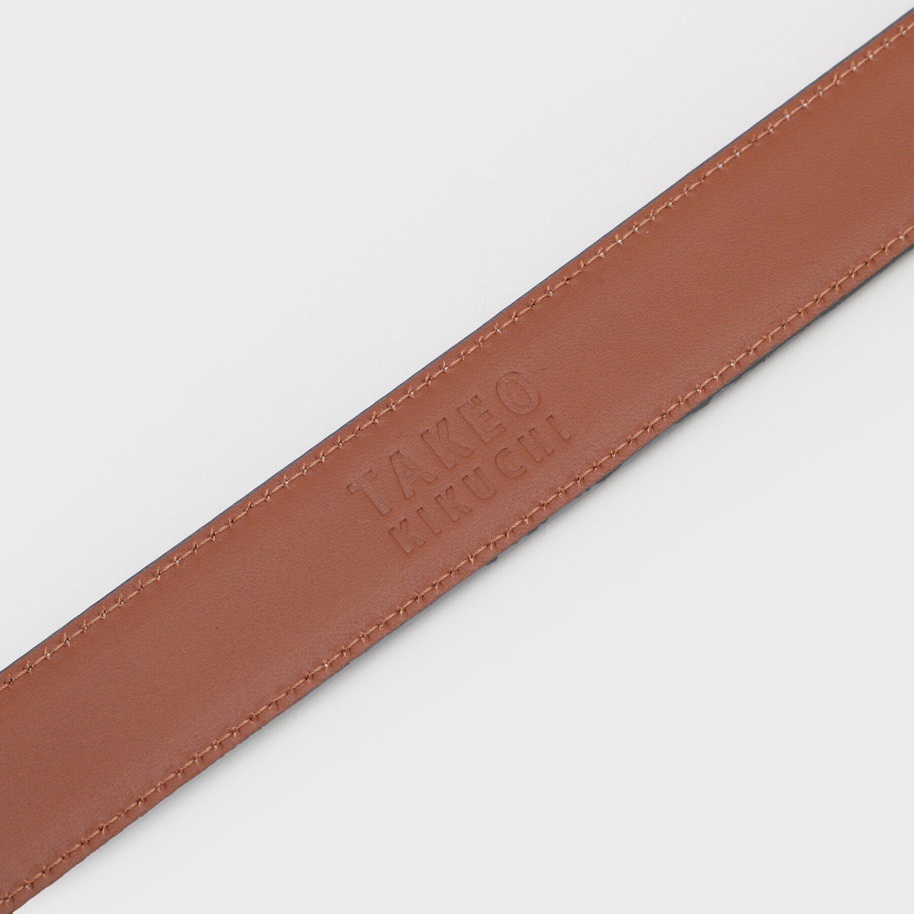 TAKEO KIKUCHI「【Made in JAPAN】ONOFF対応 スクラッチレザー ベルト」|ベルト|