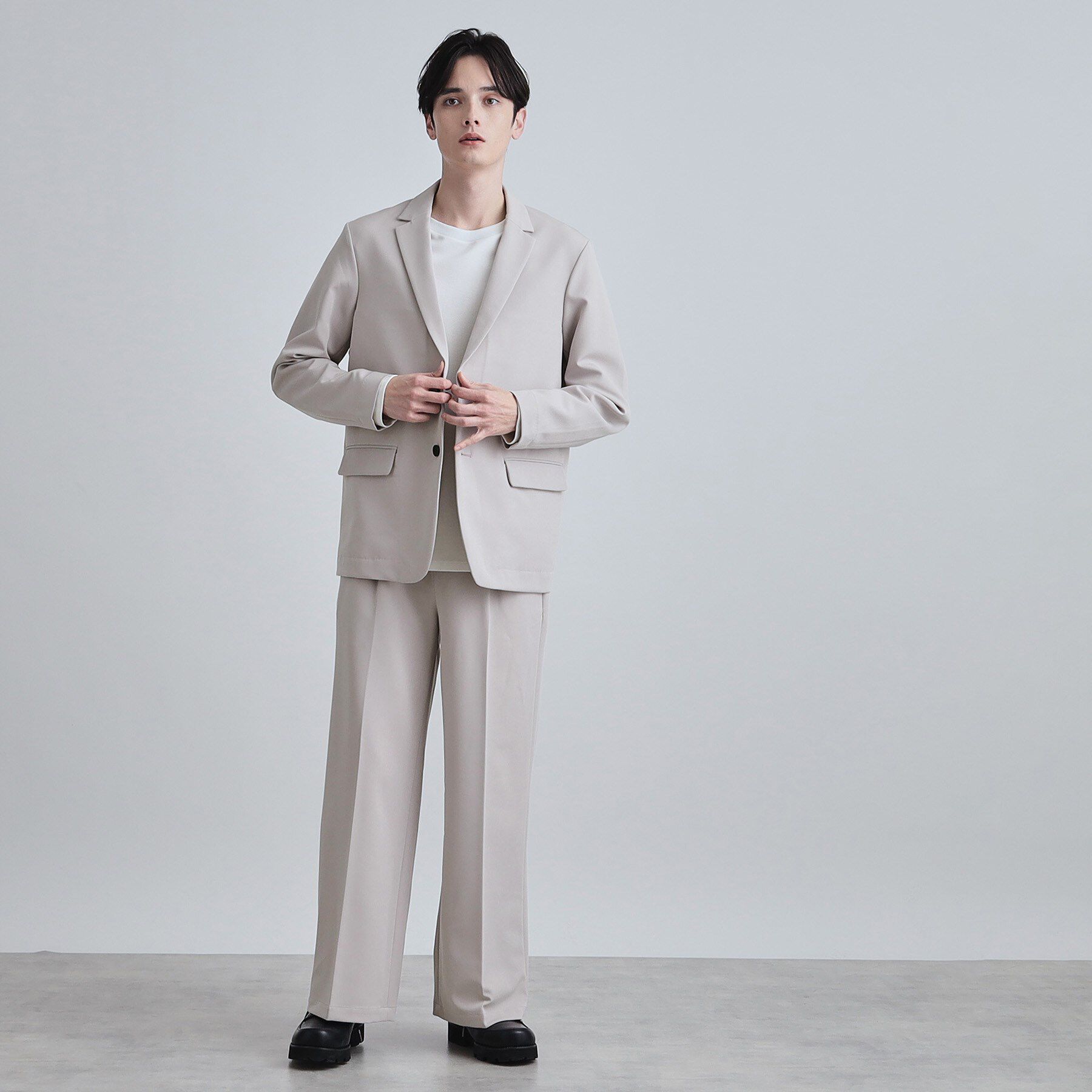 tk.TAKEO KIKUCHI「【セットアップ対応】360度ストレッチテーラードジャケット」|テーラードジャケット|