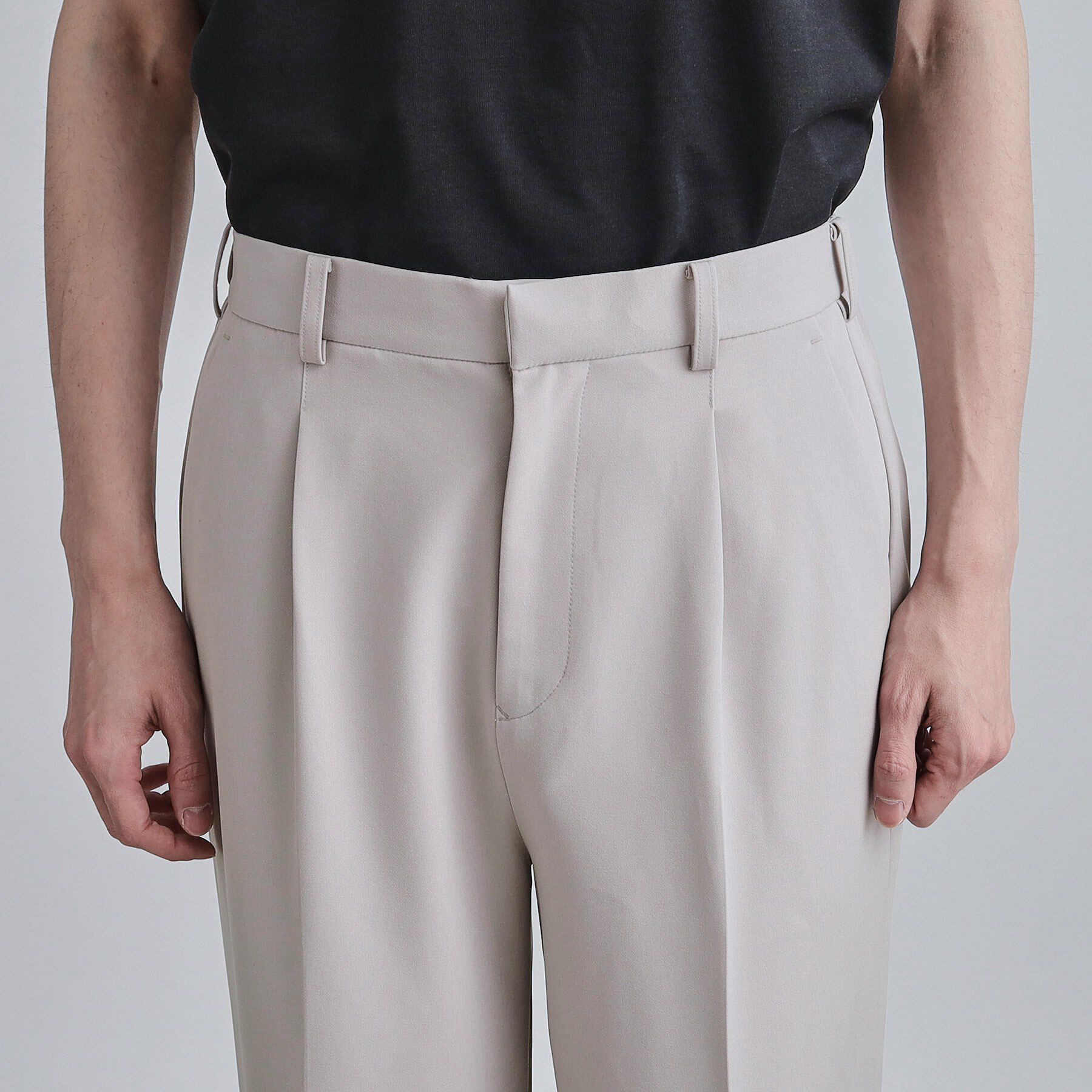 tk.TAKEO KIKUCHI「【セットアップ対応】360度ストレッチ ワイドストレートパンツ」|その他|