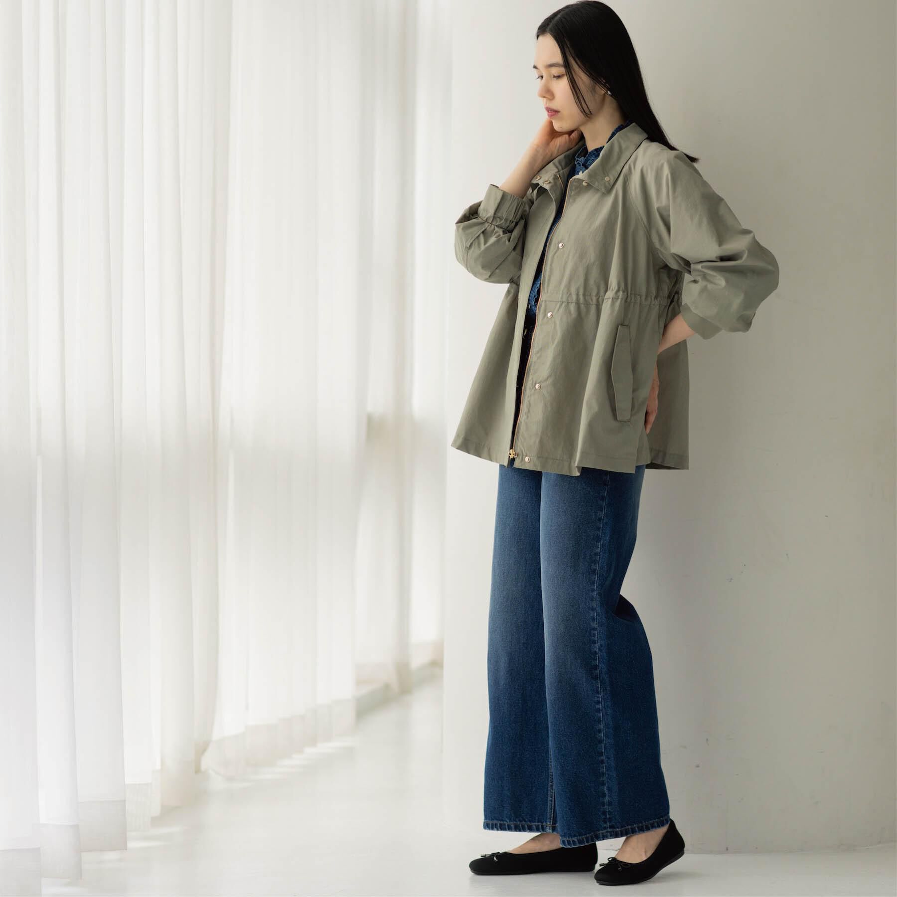 OPAQUE.CLIP「撥水スタンドZIPブルゾン【洗濯機OK/UVケア/花粉対応】」|ブルゾン・スタジャン|