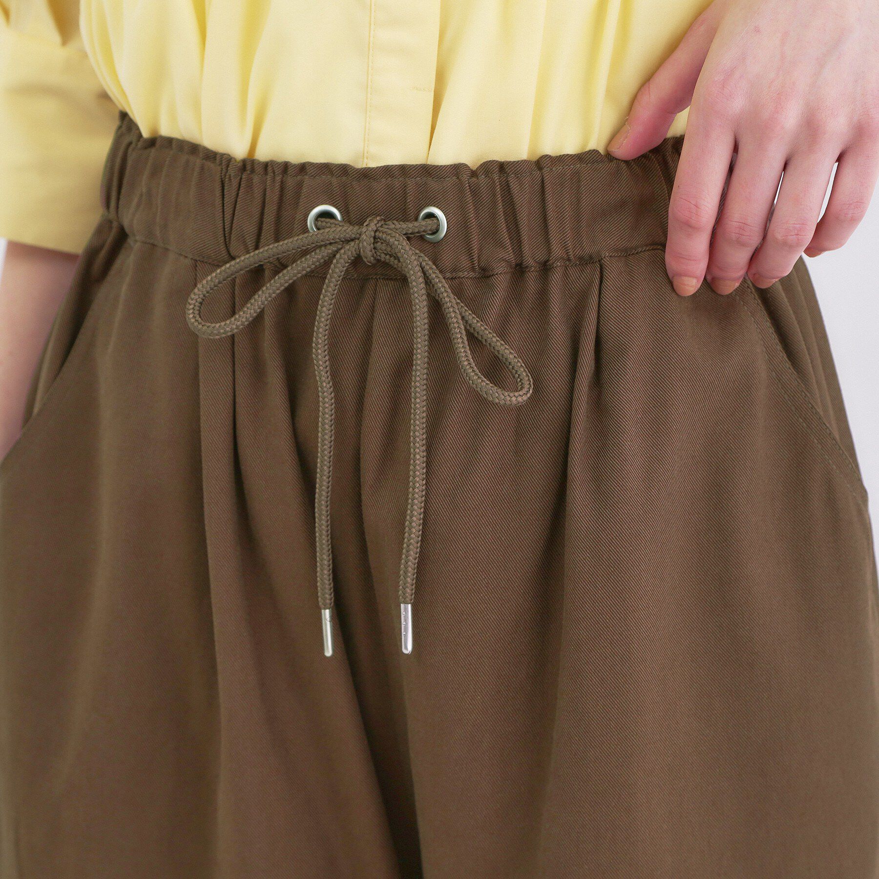 OPAQUE.CLIP「バレルレッグイージーパンツ【洗濯機OK】」|その他|