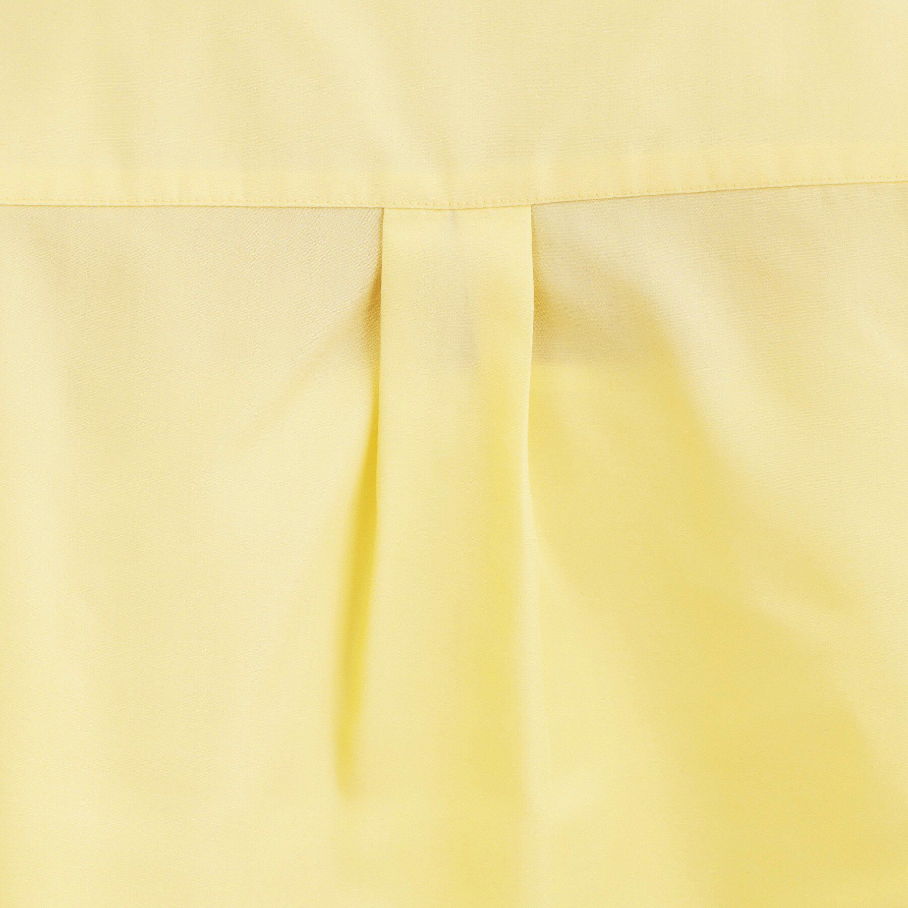 OPAQUE.CLIP「裾レース使いピンタックショートシャツ【洗濯機OK】」|シャツ・ブラウス|