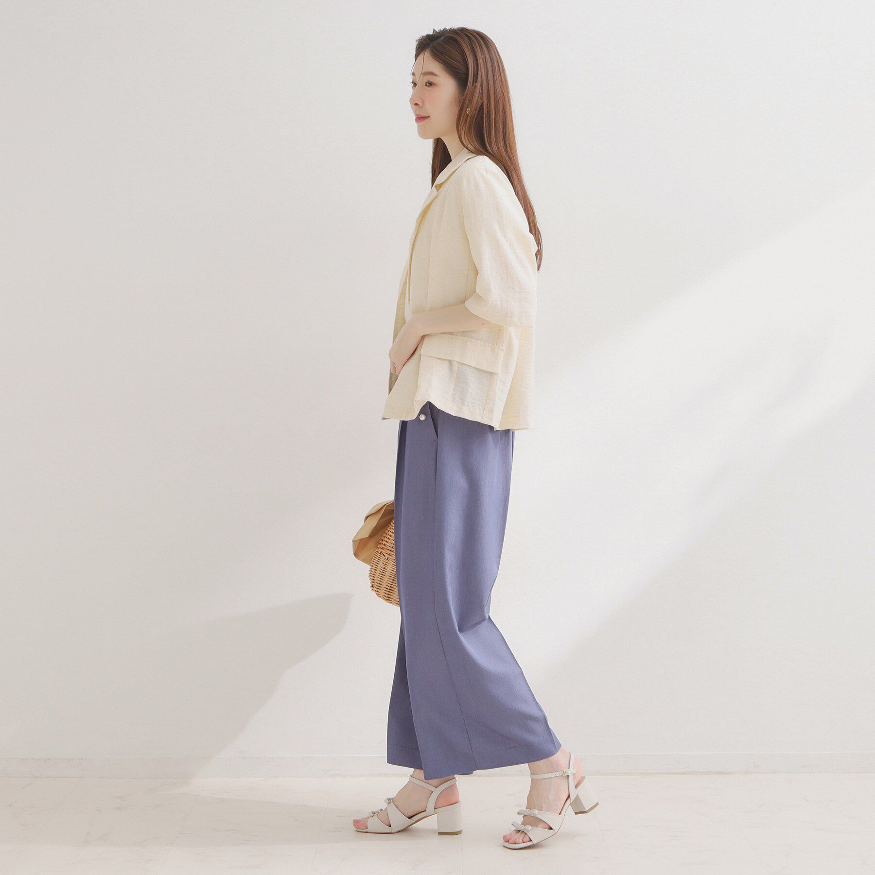 Couture broach「バックスリットハーフジャケット」|テーラードジャケット|