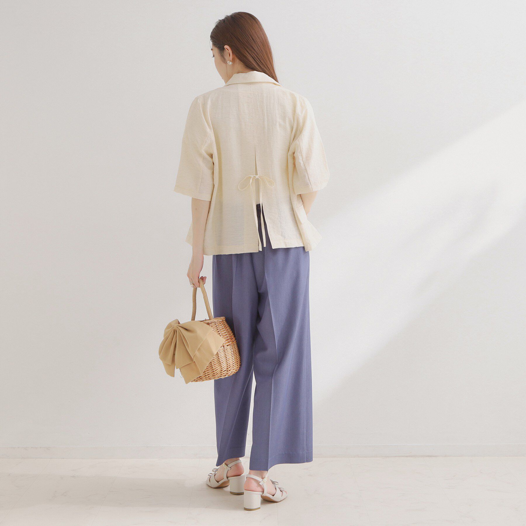 Couture broach「バックスリットハーフジャケット」|テーラードジャケット|