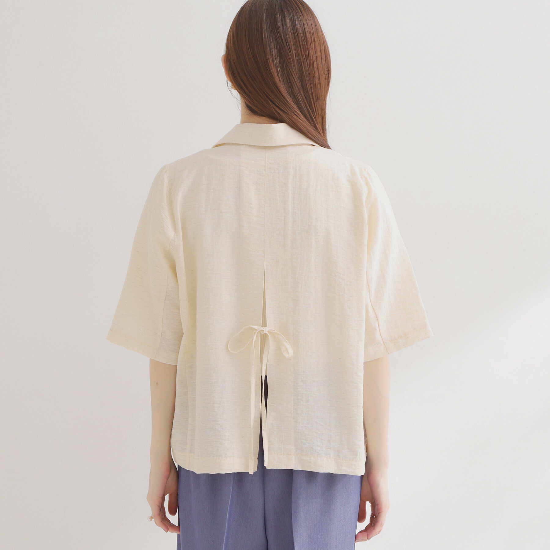 Couture broach「バックスリットハーフジャケット」|テーラードジャケット|