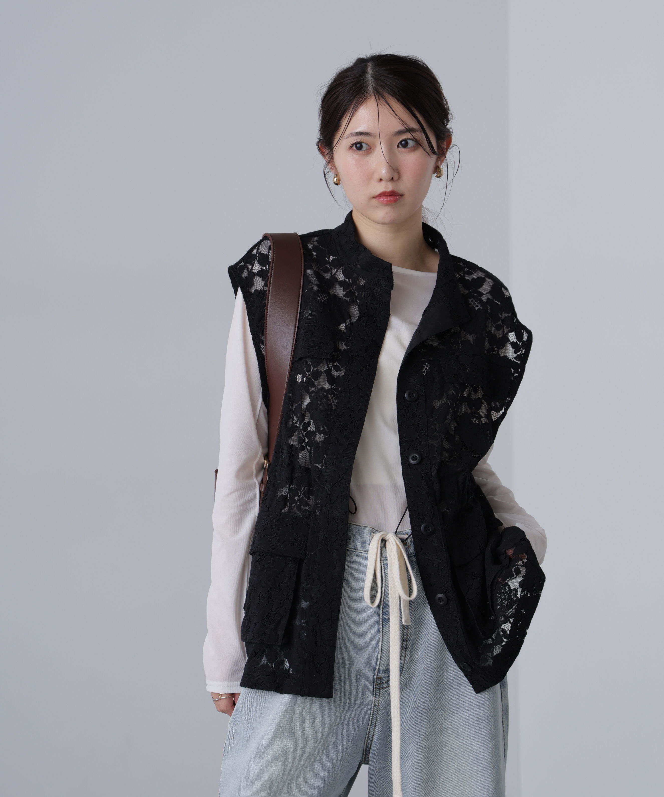  「レースジレ」|ブルゾン・スタジャン|