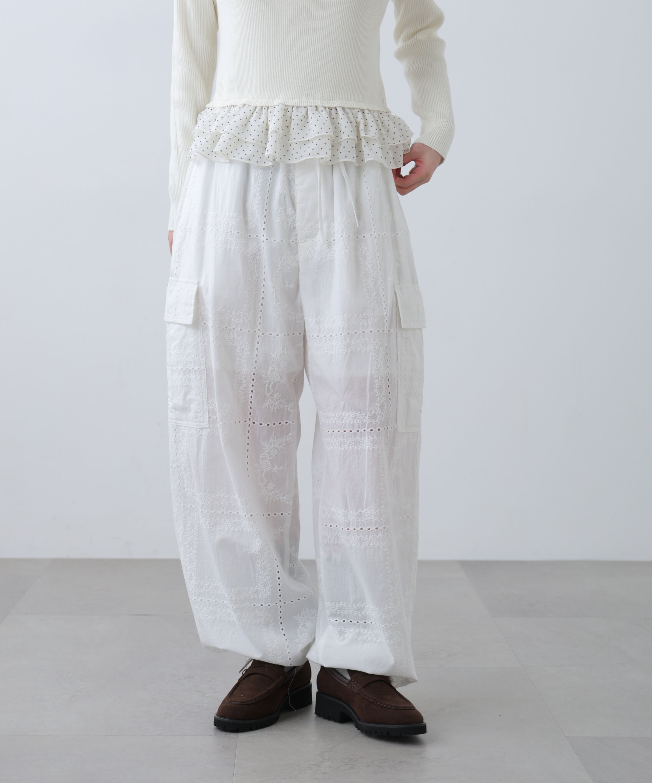 「レースカーゴパンツ」|その他|