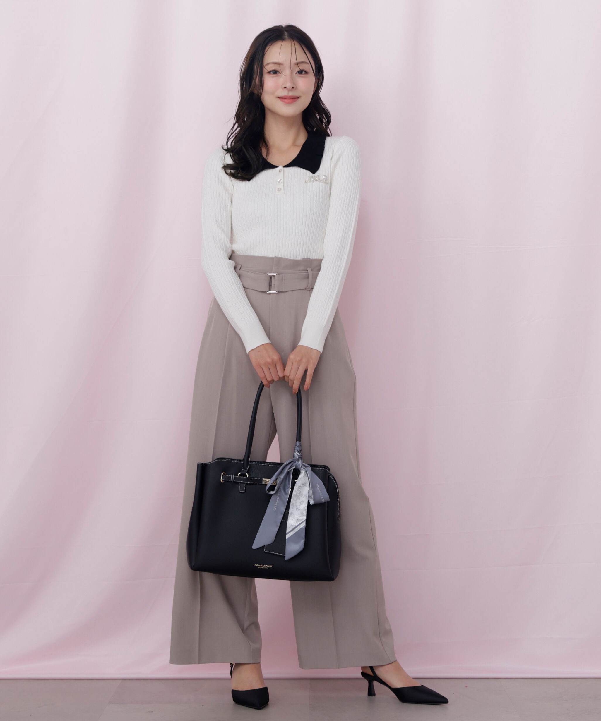  「スカーフ付きベルテッドトート」|その他|