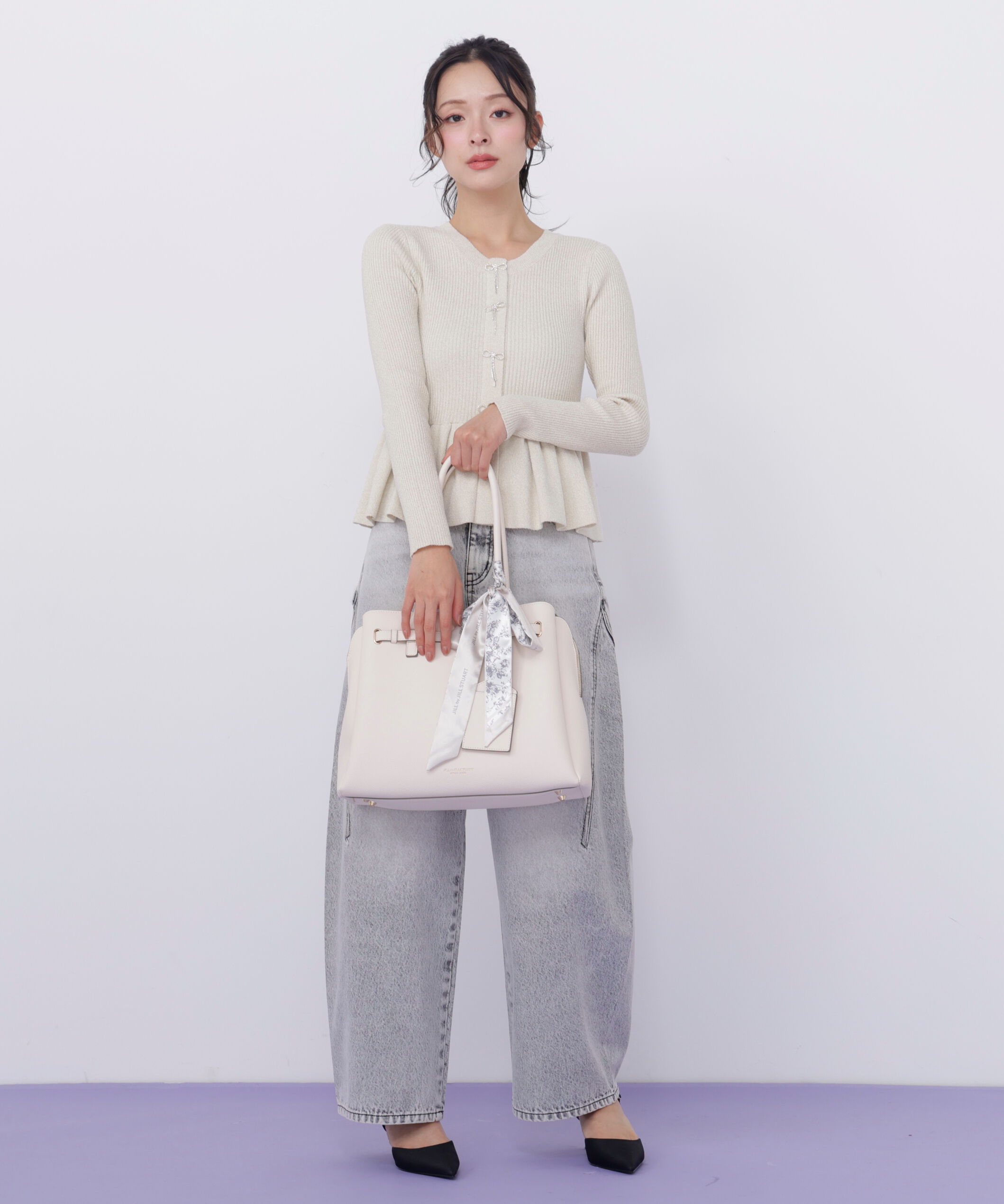  「スカーフ付きベルテッドトート」|その他|