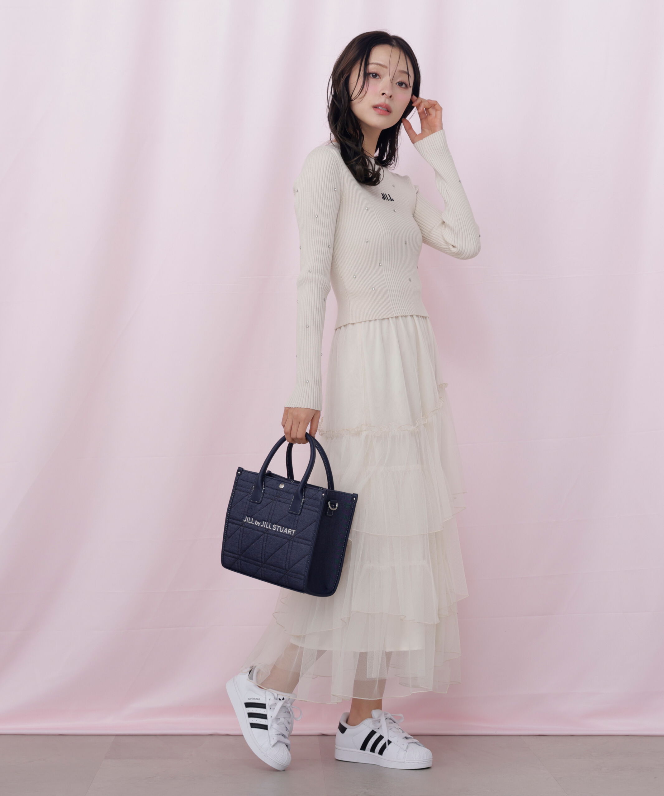  「ステッチパイピングトート小」|その他|