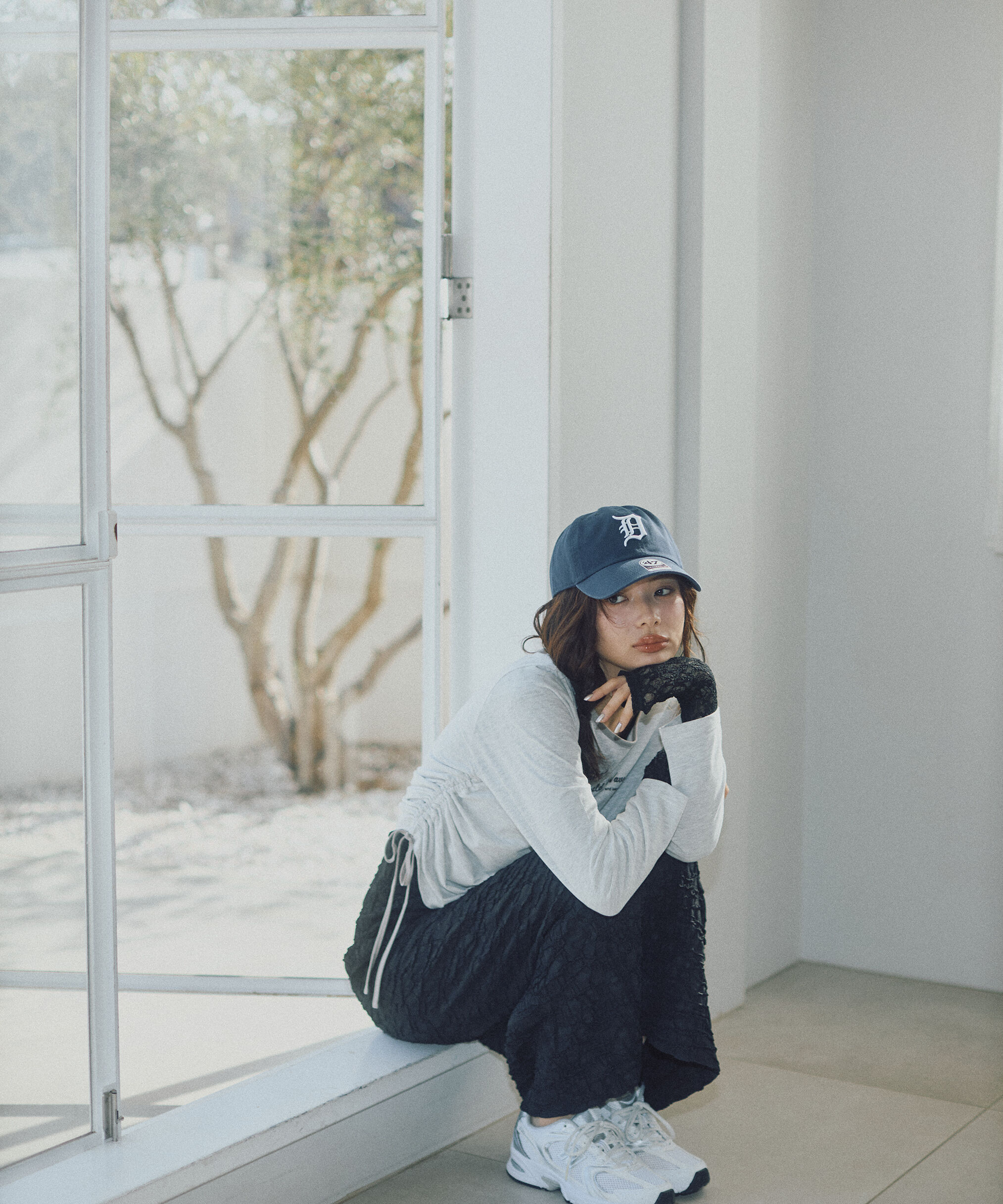 PROPORTION BODY DRESSING「〈a/mie〉ドロストシアートップス　　26SS」|Tシャツ・カットソー|