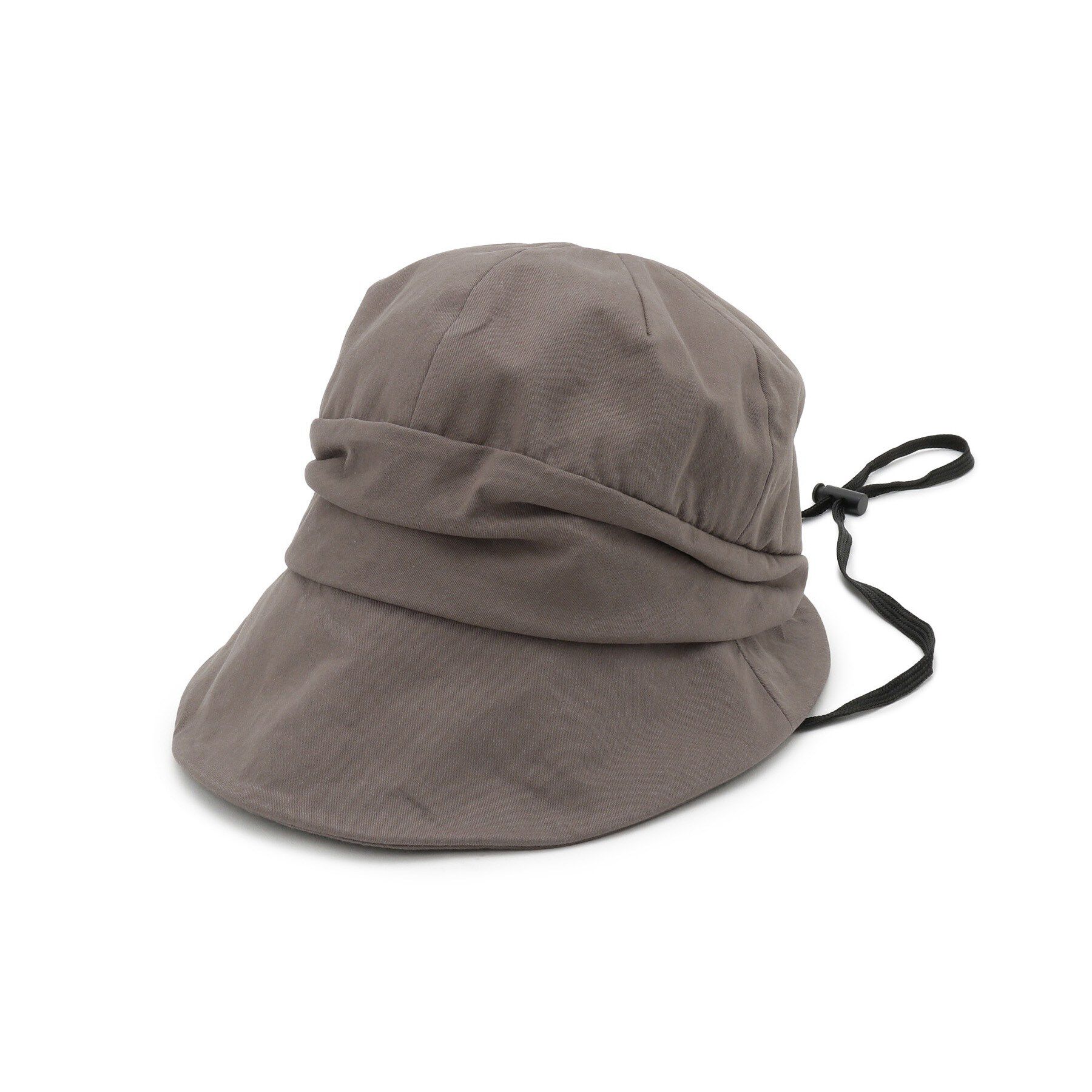 SHOO･LA･RUE「顔回りすっぽりキャスケット」|キャップ・キャスケット|グレー(012)