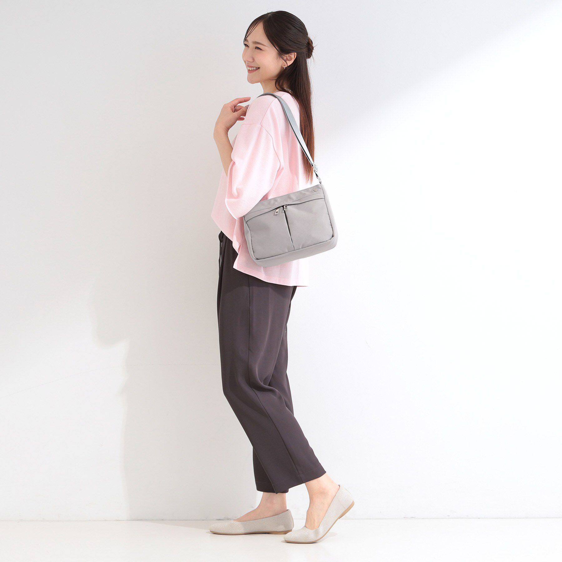 SHOO･LA･RUE「【撥水】8ポケットショルダー」|ショルダー・メッセンジャー|