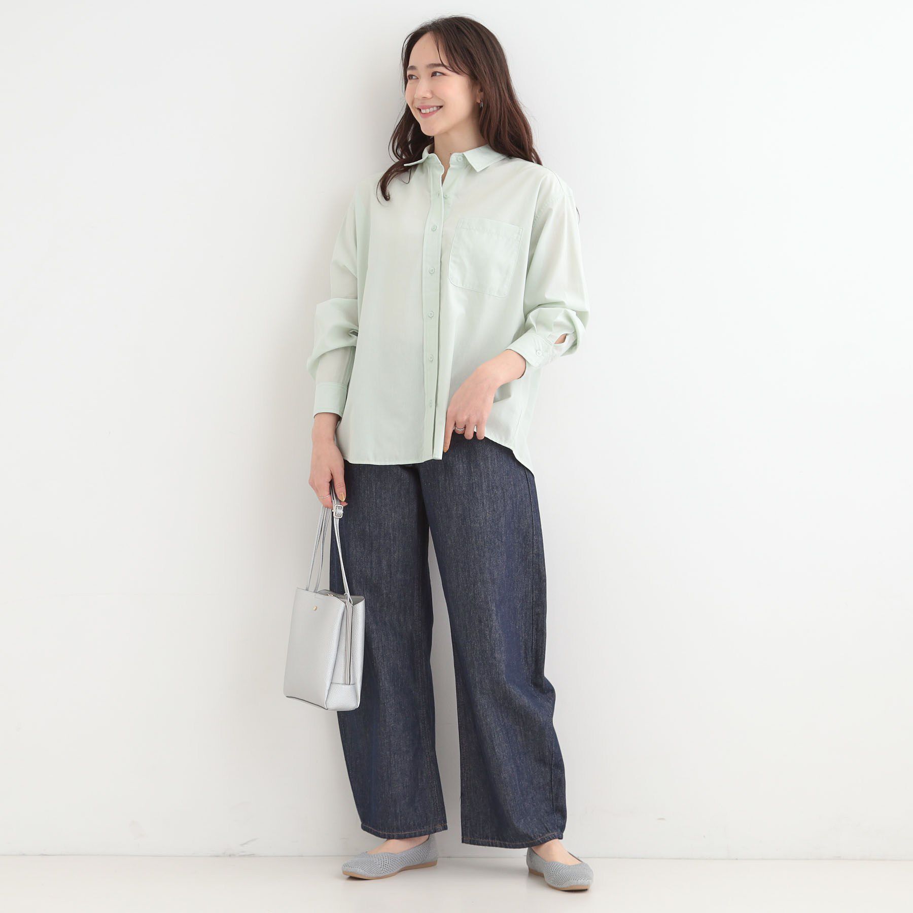 SHOO･LA･RUE「洗えてサラサラ透かし編みニットパンプス」|パンプス|