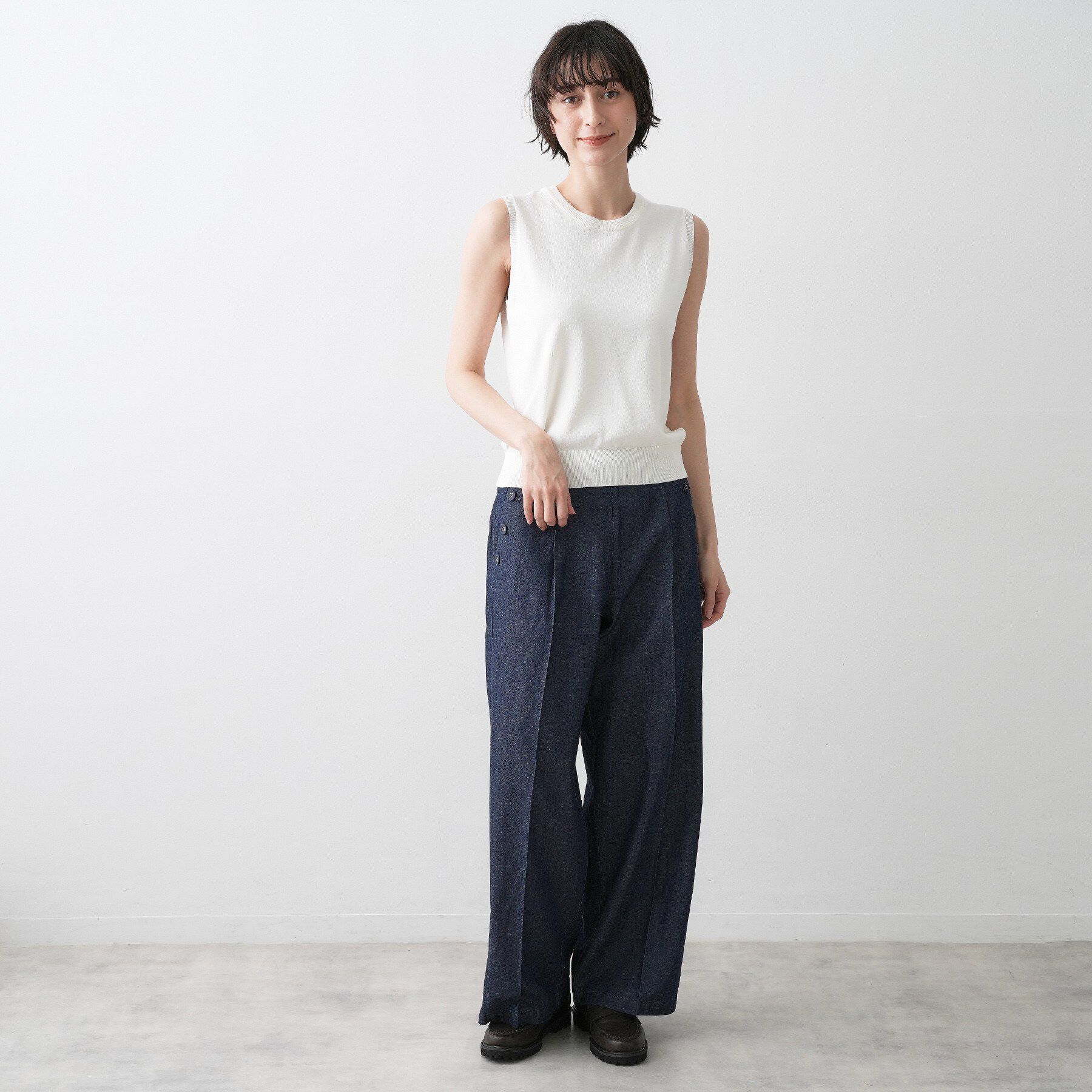 Dessin「【2点セット/洗える】アンサンブルニット」|ニット・セーター|