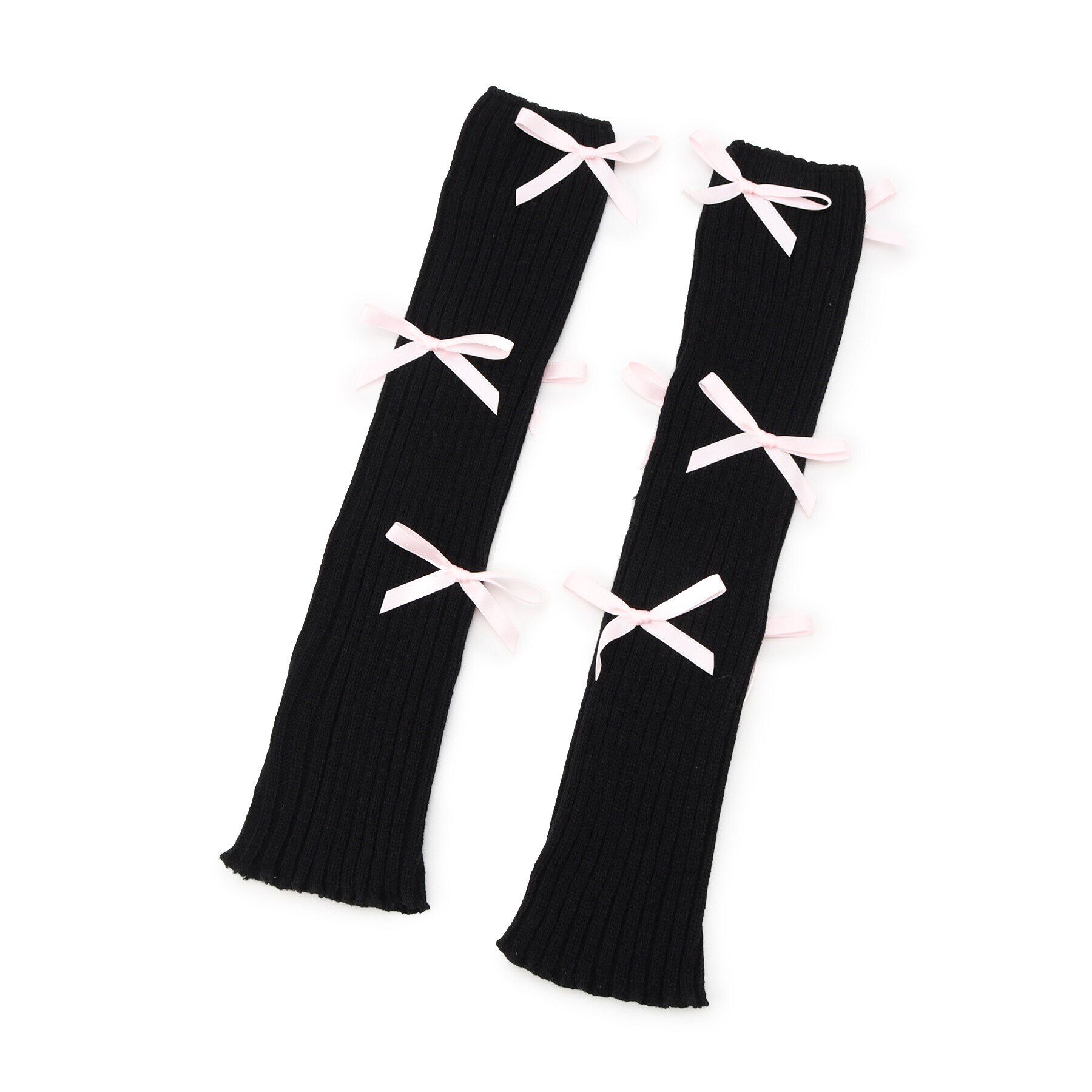 Doll Kiss「メニ―リボンレッグカバー」|レッグウォーマー|ﾋﾟﾝｸ(972)