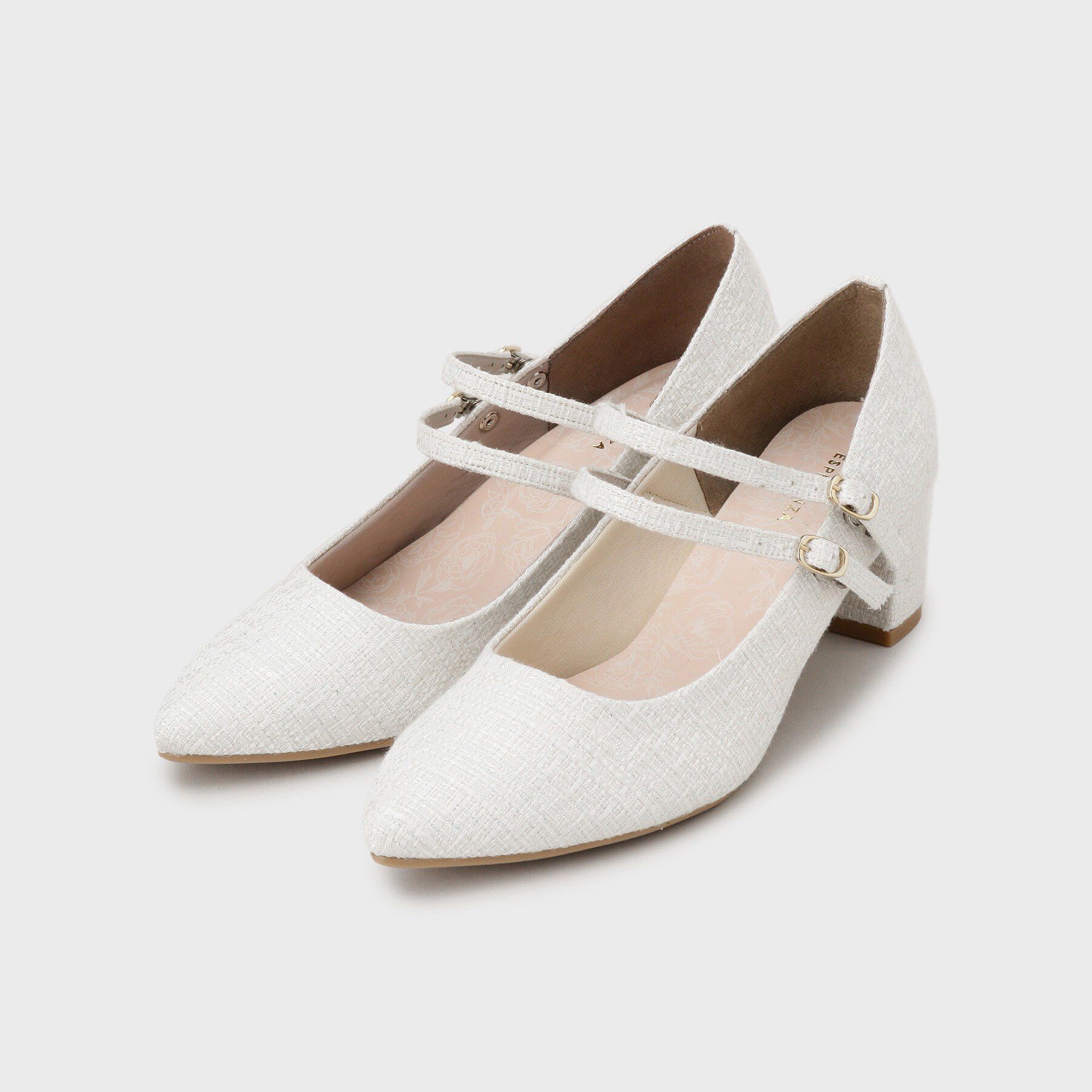 ESPERANZA「Wストラップパンプス」|パンプス|