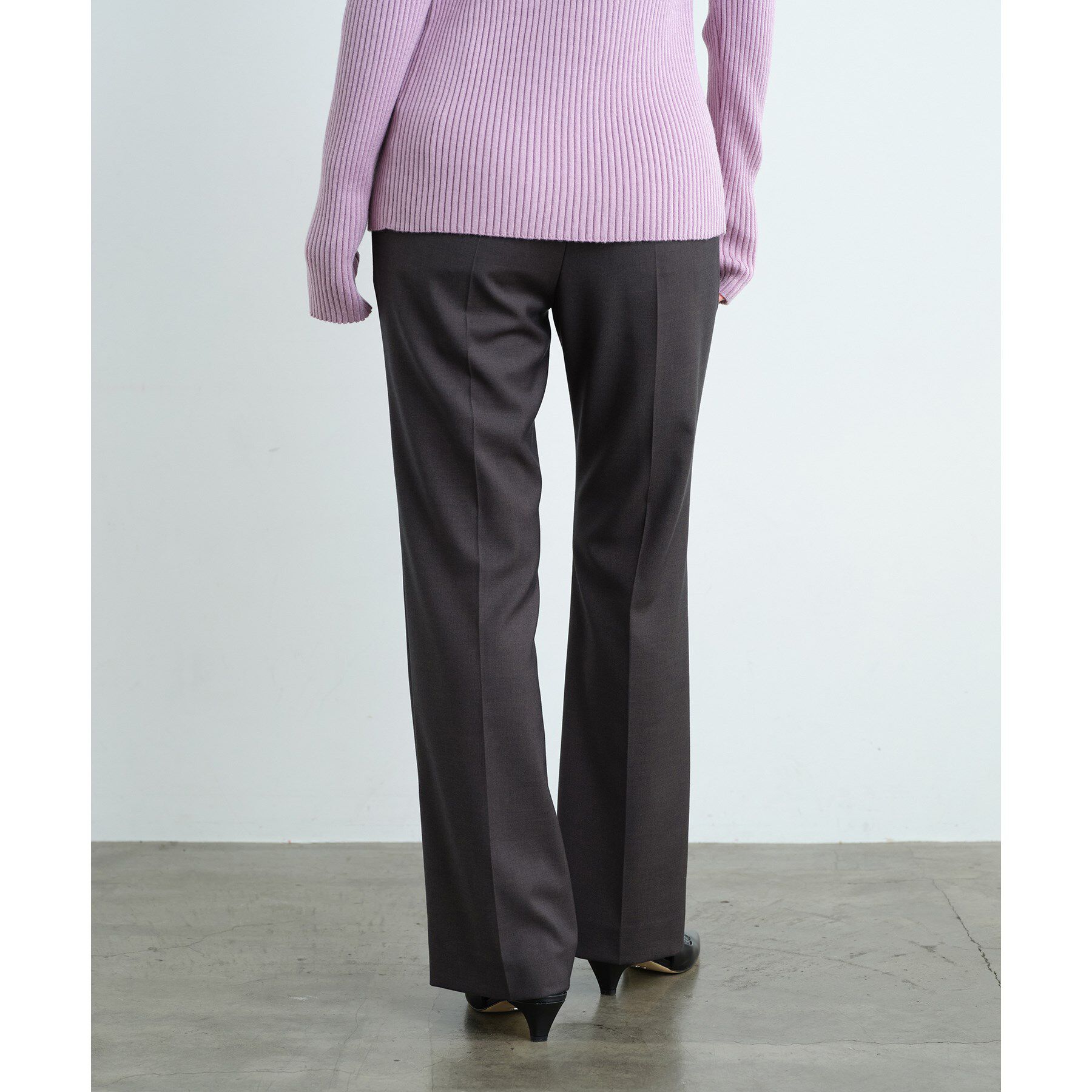 CODE A「gabardine semi flare pants」|その他|