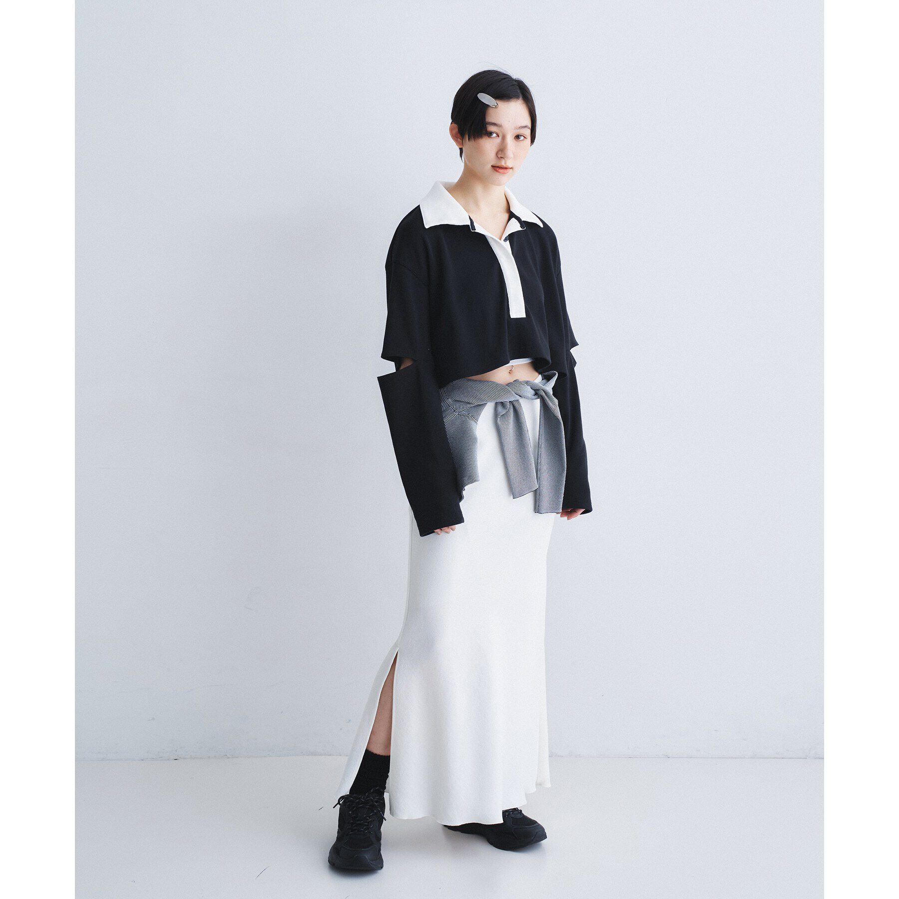 CODE A「cropped lager tee」|Tシャツ・カットソー|