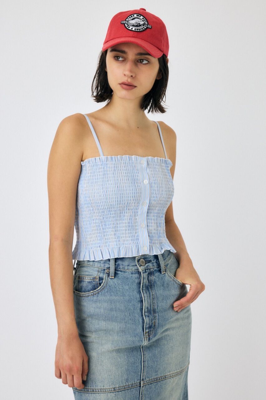 MOUSSY「CAMI & CROPPED シャツ」|その他|