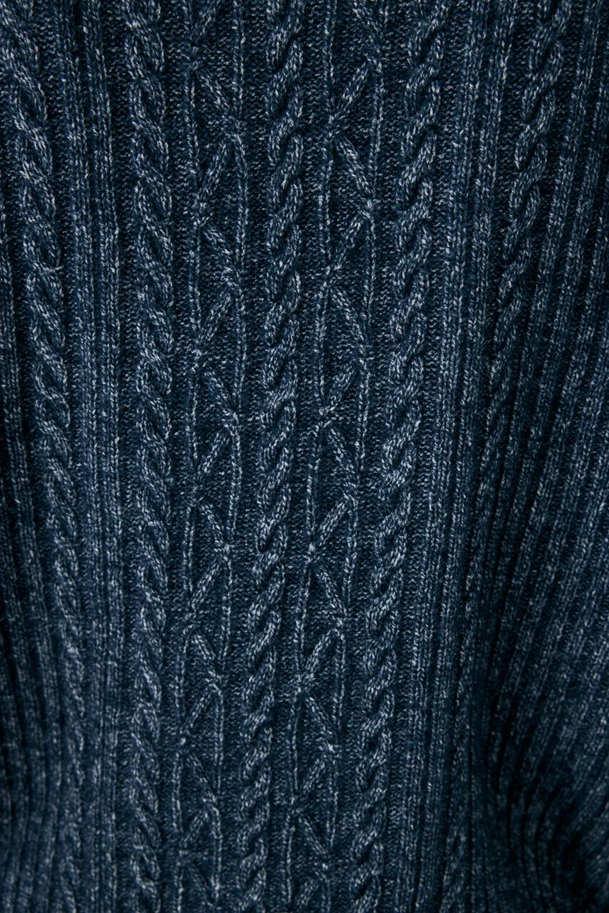 MOUSSY「RIB CABLE ニットトップス」|ニット・セーター|