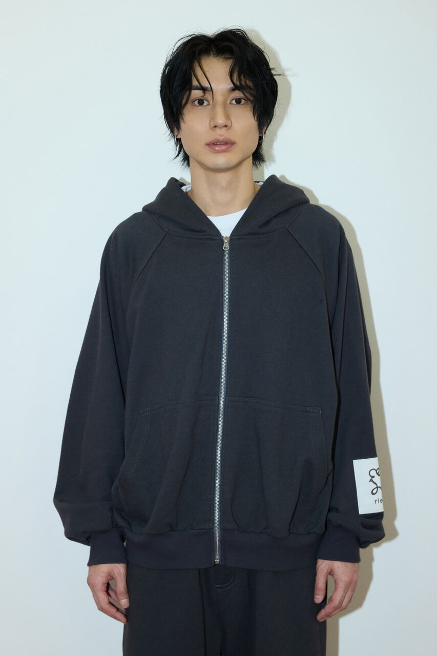 rienda「Rパッチ付きユニセックススウェットトップス」|Tシャツ・カットソー|