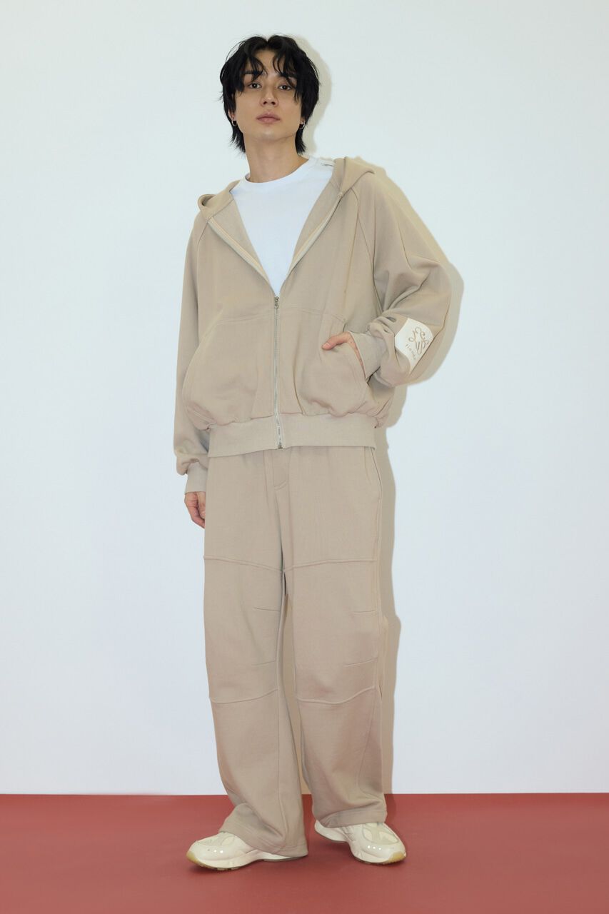 rienda「Rパッチ付きユニセックススウェットトップス」|Tシャツ・カットソー|