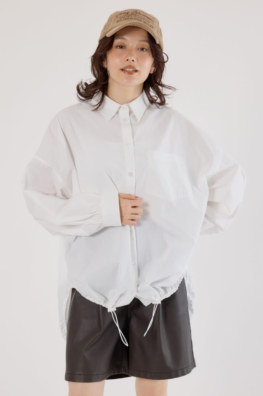 RODEO CROWNS「ドロストオーバーシャツ」|シャツ・ブラウス|