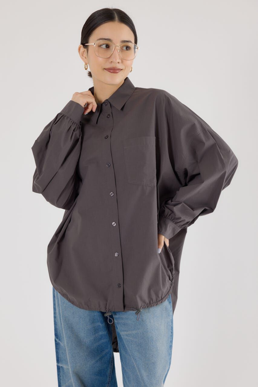 RODEO CROWNS「ドロストオーバーシャツ」|シャツ・ブラウス|C.GRY