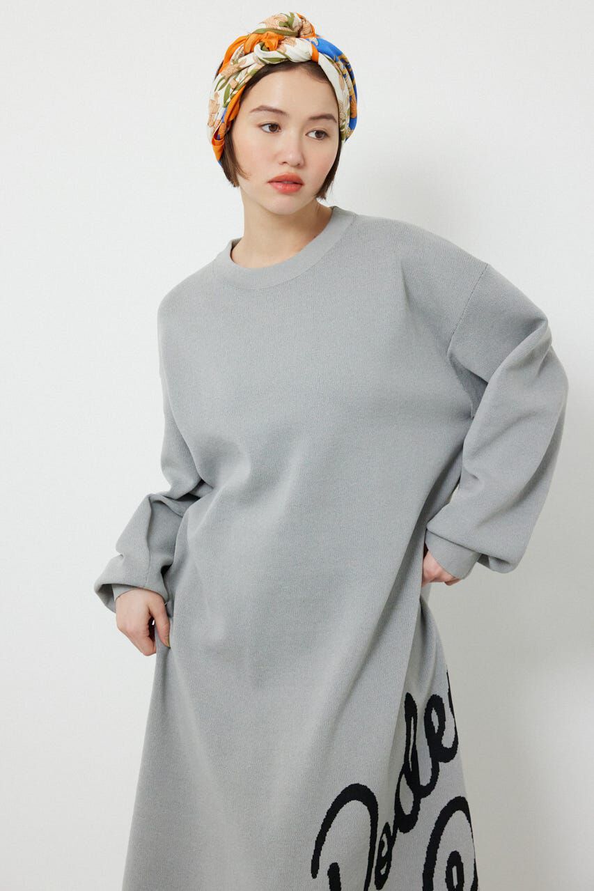 RODEO CROWNS「マキシロゴニットワンピース」|ワンピース|