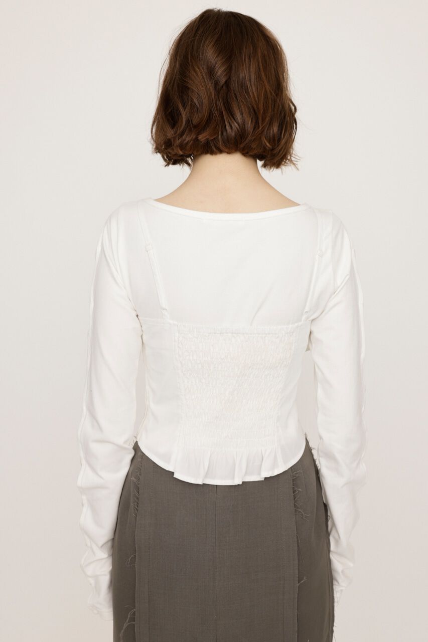 SLY「FLOWER MOTIF BUSTIER」|キャミソール|