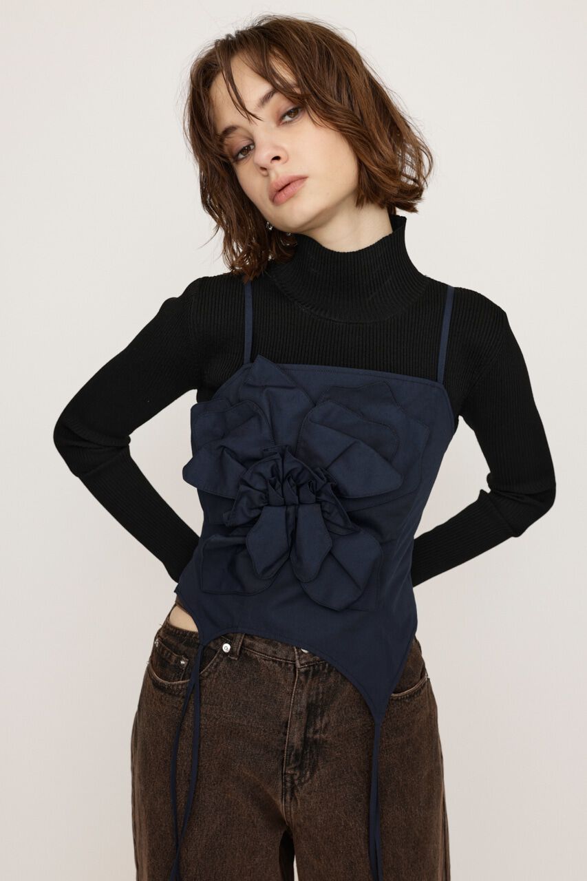 SLY「FLOWER MOTIF BUSTIER」|キャミソール|