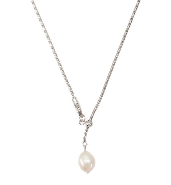 ELENDEEK「2WAY PEARL SLIDER NECKLACE」|ネックレス|