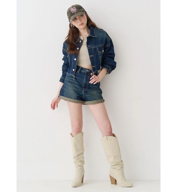 EVRIS「フリンジデザインロングブーツ」|ロングブーツ|