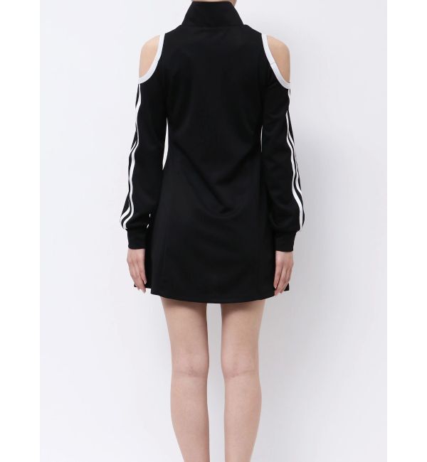 GYDA「GD track 2ラインオープンショルダーフレアワンピース」|ワンピース|