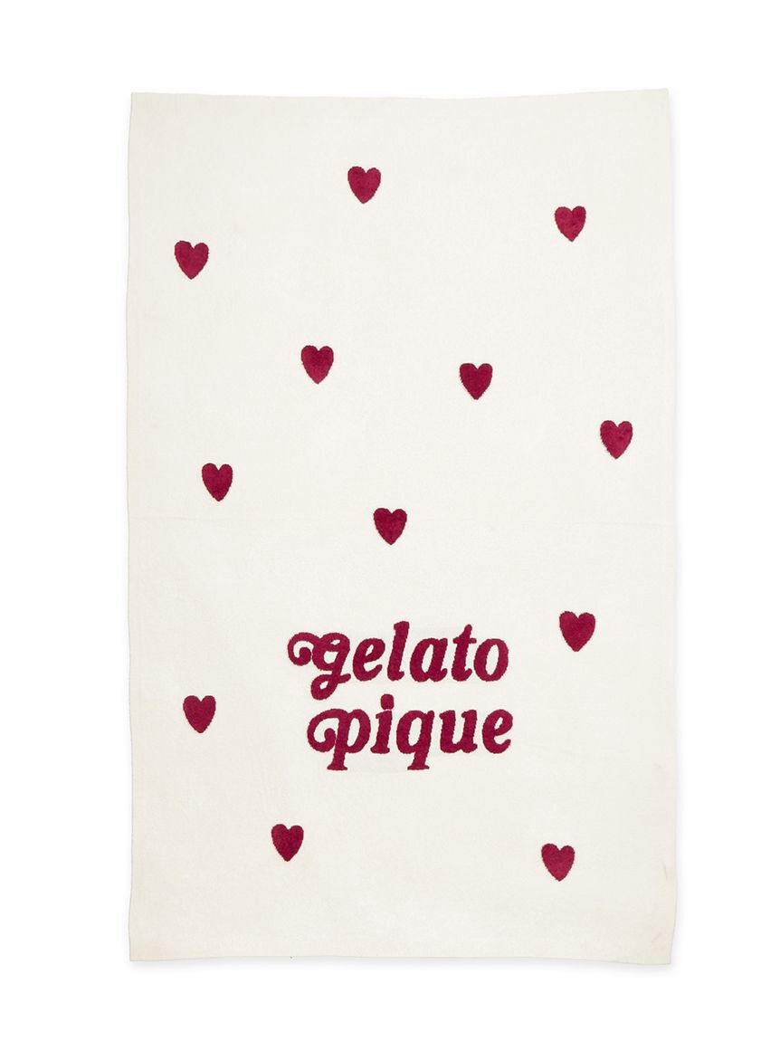 gelato pique Sleep「【Sleep】ハートロゴジャガード マルチカバー」|その他|