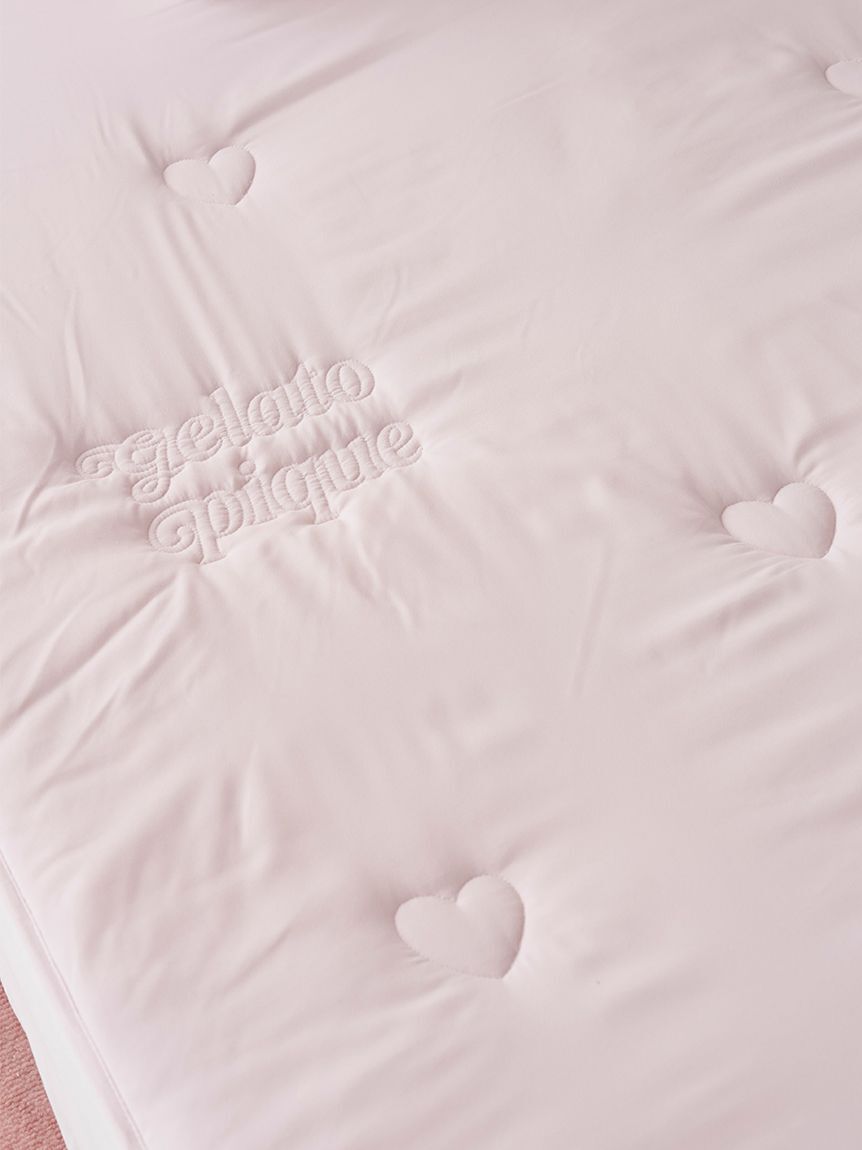 gelato pique Sleep「【Sleep】ハートロゴ 敷きパッド（シングル）」|その他|