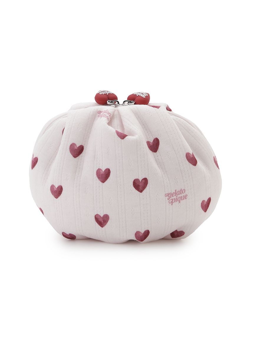 gelato pique「針抜きハート柄ポーチ」|ポーチ|