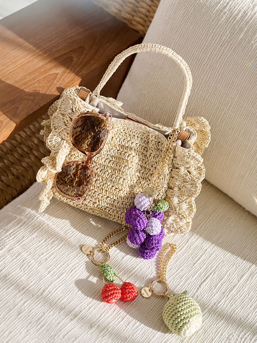 CELFORD「サマーフルーツチャーム」|キーケース|