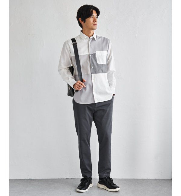 ikka「オックスブロックスグラデシャツ」|シャツ・ブラウス|