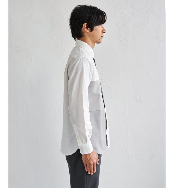 ikka「オックスブロックスグラデシャツ」|シャツ・ブラウス|
