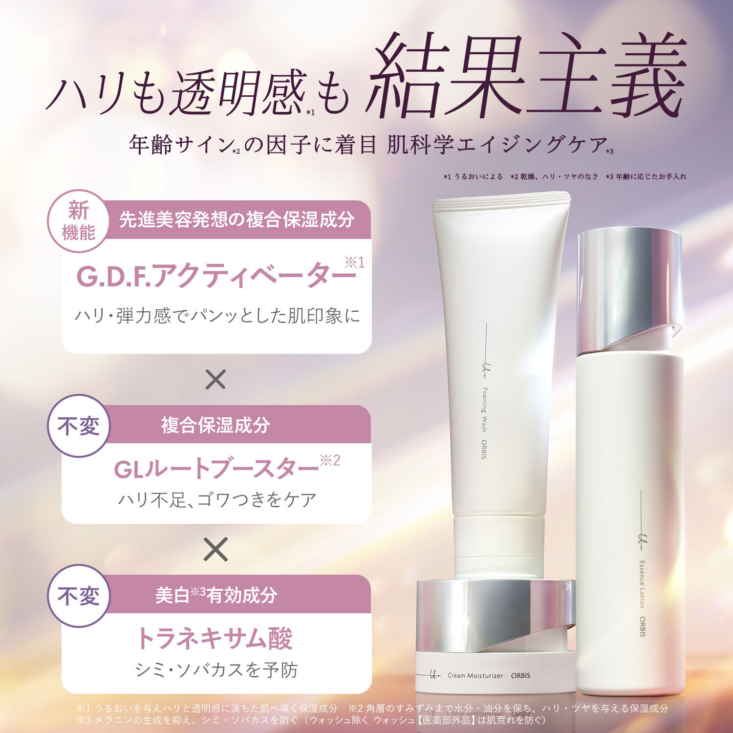 オルビスユードット「ORBIS オルビスユー ドット エッセンスローション 医薬部外品 1ヶ月分サイズ 60mL」|化粧水|