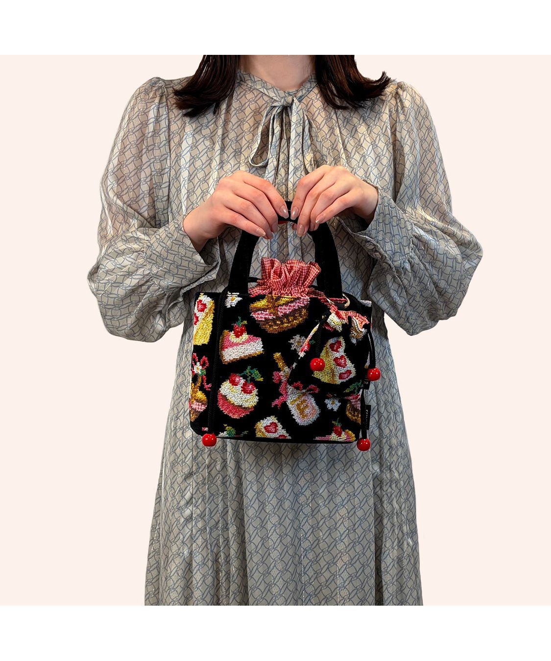 FEILER「ベリーベリーピクニック　巾着バッグ　BBP-260163」|トートバッグ|