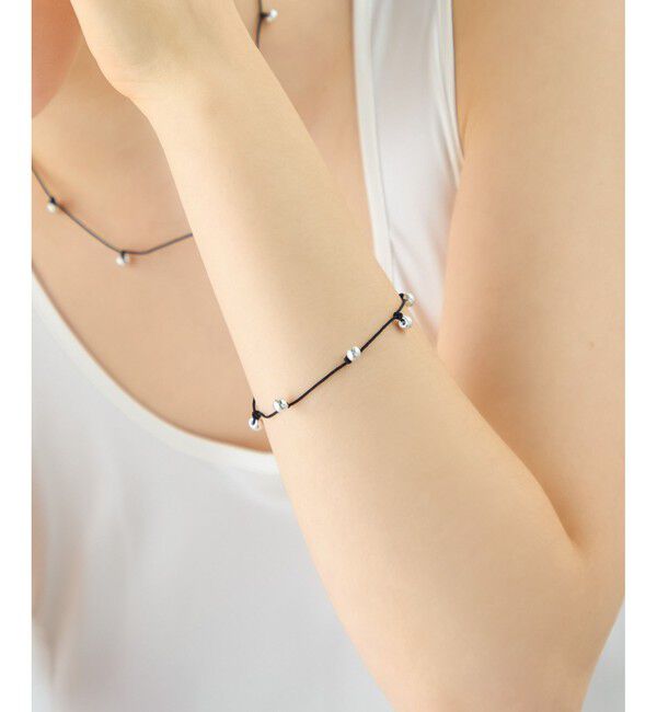 ete「[ポルカドット] コードブレスレット」|ブレスレット・バングル|